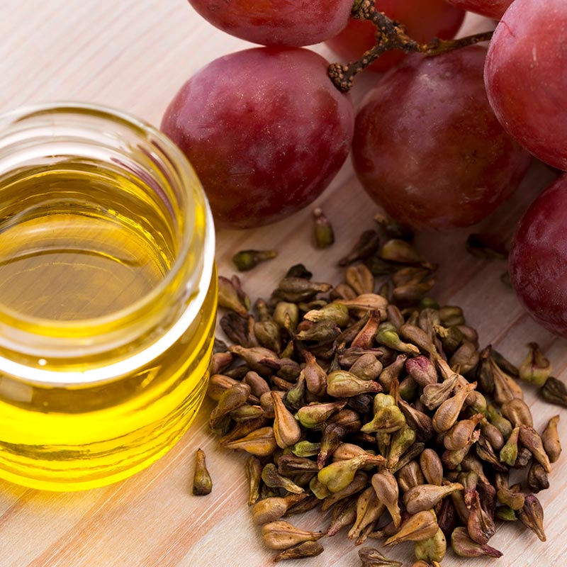 Heart healthy grape seed oil from Organically Africa.